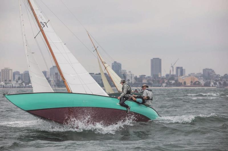 Yvonne handles Port Phillip - 2025 Tumlaren Victorian State Titles day 1 - photo © Mark Chew of SWS