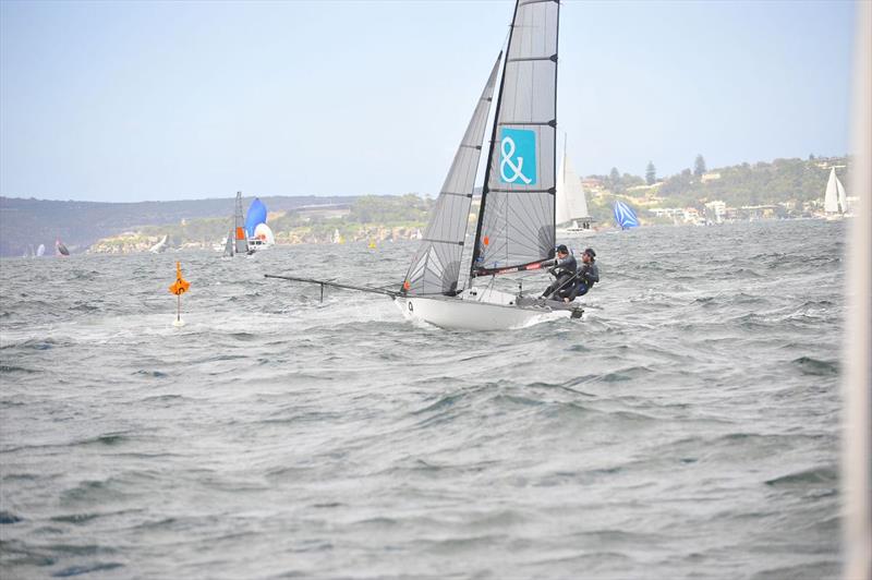12ft Skiff NSW Championship - Terms and Conditions handling the seaway - photo © Phil Franlin