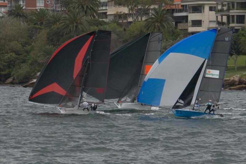 The 12s are a thrill to watch - 12ft Skiff Interdominion Championship - photo © NSW 12ft Sailing Skiff Association