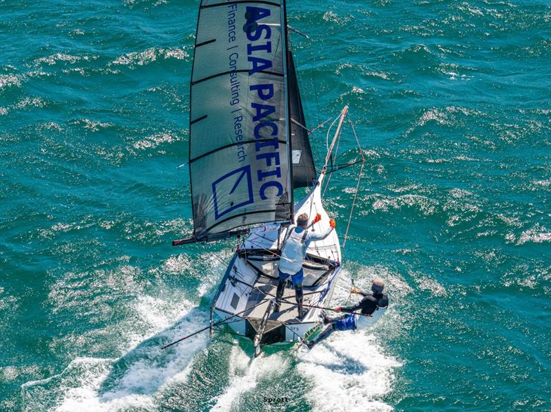 Boat handling skills on LCC Asia Pacific - 2026 Tri Search 12ft Skiff Interdominion Championship - photo © @sprottmedia