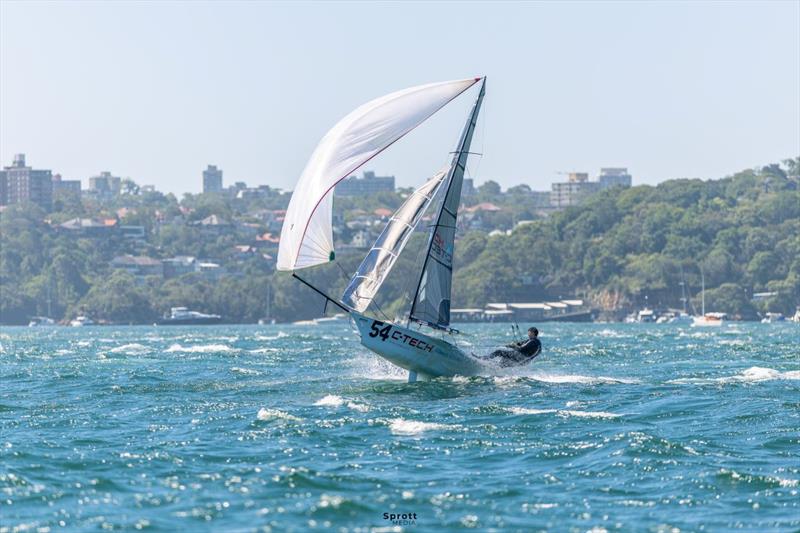 Vallings and Brown controlling C-Tech - 2026 Tri Search 12ft Skiff Interdominion Championship - photo © @sprottmedia
