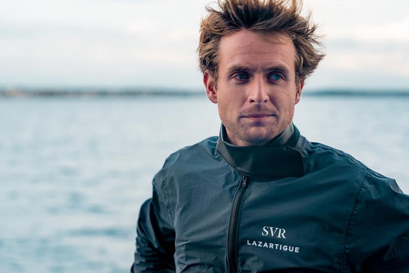 The Trimaran SVR-Lazartigue is back at sea - Tom Laperche (Skipper) photo copyright Guillaume Gatefait taken at  and featuring the Ultim class