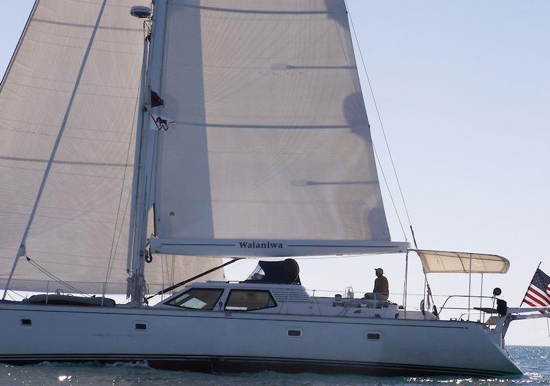 Mainsail with horizontal battens for in-boom furling - photo © Doyle O'leu