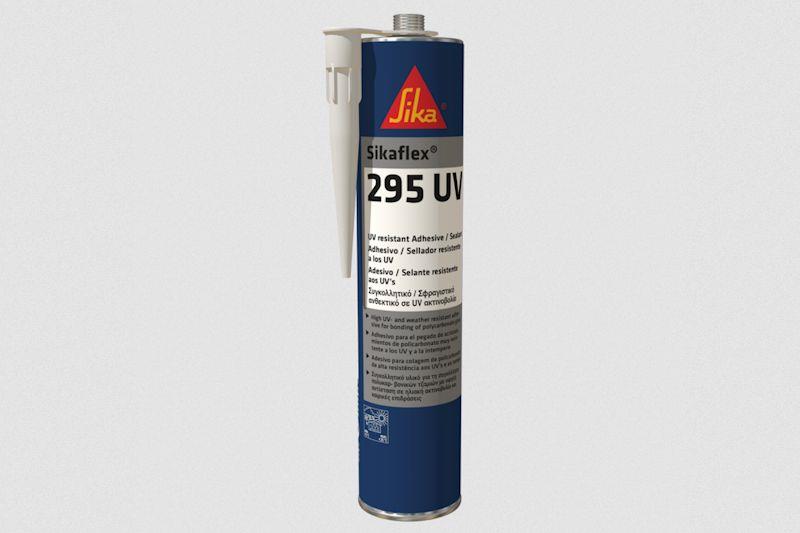 Sikaflex 295 UV - Exterior sealant and direct glazing adhesive for glass - photo © Sika