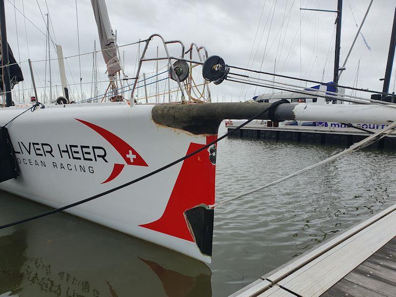 How to improve routing of control lines in an IMOCA? - photo © Oliver Heer Ocean Racing
