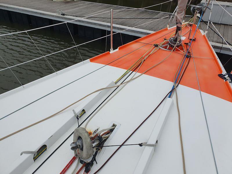 How to improve routing of control lines in an IMOCA? - photo © Oliver Heer Ocean Racing