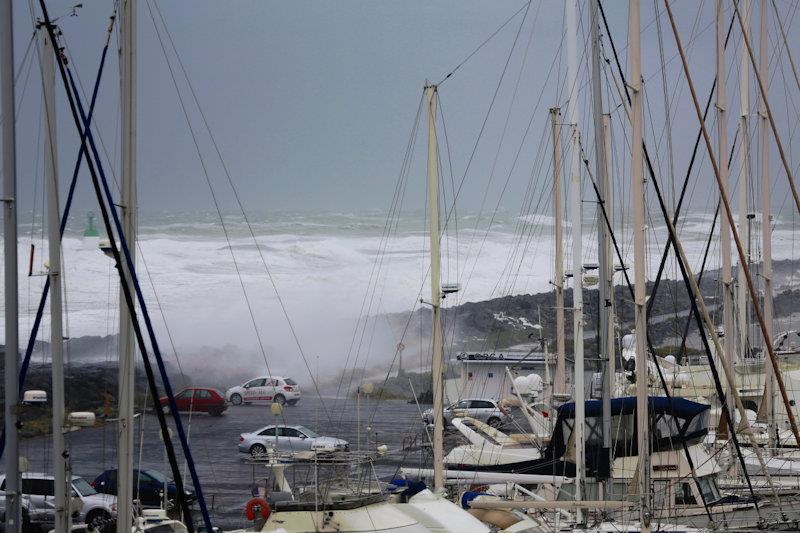 Winterising a boat  photo copyright upffront.com taken at  and featuring the  class