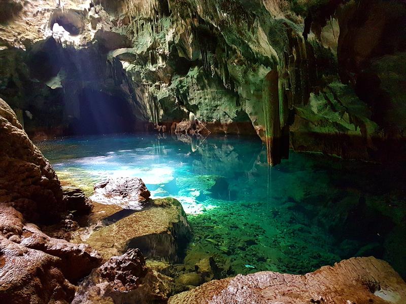 Gasparee Caves1 photo copyright visitTrinidad taken at  and featuring the  class