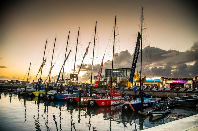 The Ocean Race fleet 2017-18 - photo © Jesus Renedo / Volvo Ocean Race