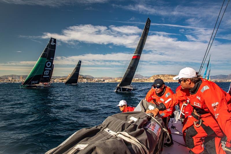 15 January 2023, Leg 1 onboard WindWhisper Racing Team: Liz Wardley photo copyright Brend Schuil / WindWhisper Racing Team taken at  and featuring the Volvo One-Design class