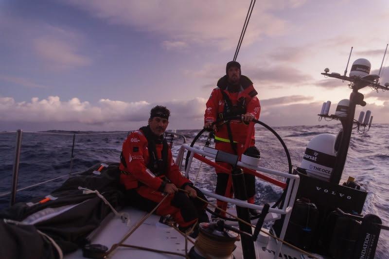 18 January 2023, Leg 1, day 4, on board Mirpuri Foundation Racing Team photo copyright Robin Christ / Mirpuri Foundation Racing Team / TOR taken at  and featuring the Volvo One-Design class