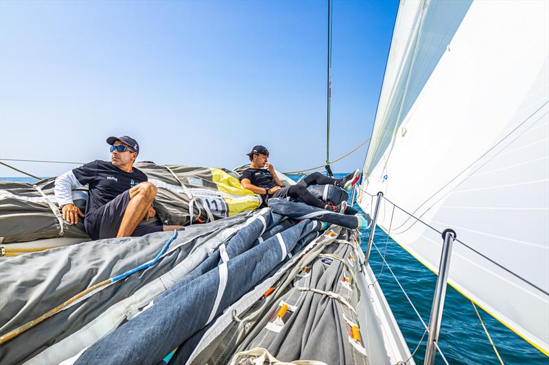 The Ocean Race 2022-23 - 17 June 2023, Leg 7 Day 2 onboard Mirpuri-Trifork Racing Team  - photo © Danny Inkyov / Mirpuri/Trifork Racing Team / The Ocean Race