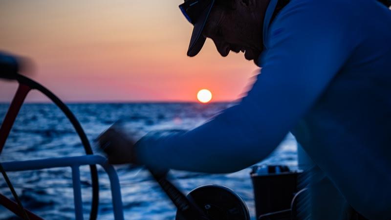 The Ocean Race VO65 Sprint Cup 2022-23 - 22 June , Stage 3, Day 7 onboard Mirpuri / Trifork Racing Team photo copyright Danny Inkyov / Mirpuri/Trifork Racing Team / The Ocean Race taken at  and featuring the Volvo One-Design class