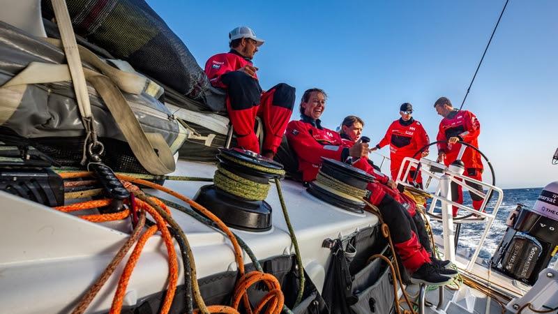 The Ocean Race VO65 Sprint Cup 2022-23 - 23 June 2023, Stage 3, Day 8 onboard WindWhisper Racing Team photo copyright Tomasz Piotrowski / WindWhisper Racing Team / The Ocean Race taken at  and featuring the Volvo One-Design class