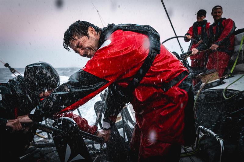 The Ocean Race VO65 Sprint Cup 2022-23 - 26 June 2023, Stage 3, Day 11 onboard Austrian Ocean Racing powered by Team Genova photo copyright Stefan Leitner / Austrian Ocean Racing - Team Genova / The Ocean Race taken at  and featuring the Volvo One-Design class