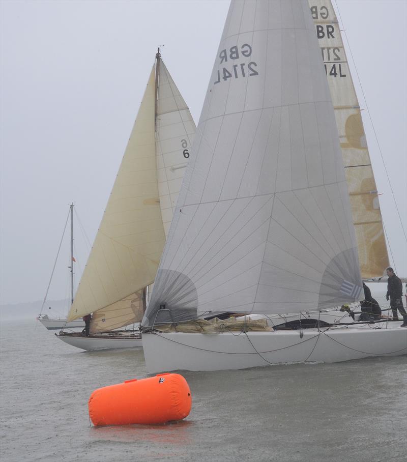 A close finish in the Class One fleet on day two of the VPRS National Championship photo copyright PYRA taken at  and featuring the VPRS class