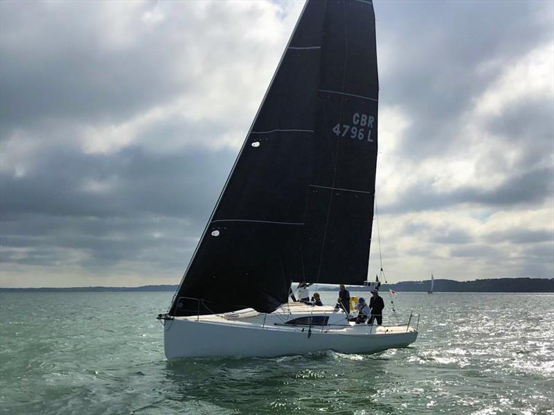 JPK 1010 Joy during the PYRA Poole to Lymington Race photo copyright PYRA taken at Poole Yacht Racing Association and featuring the VPRS class