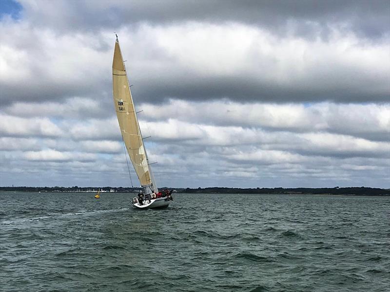 Hope and Glory during the PYRA Poole to Lymington Race photo copyright PYRA taken at Poole Yacht Racing Association and featuring the VPRS class