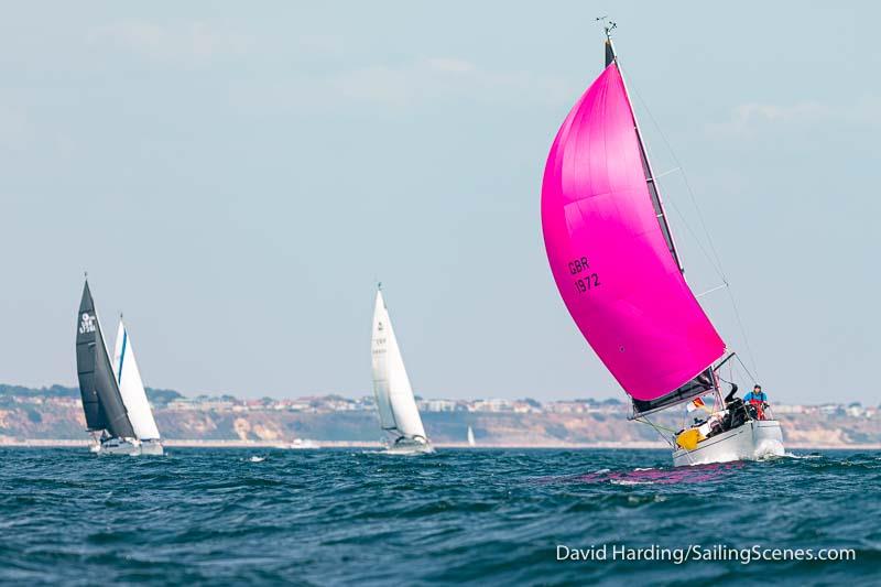 QT in the Sandbanks Brewery / Stoneways VPRS Two-Handed Mini Series in Poole Bay photo copyright David Harding / www.sailingscenes.com taken at Poole Yacht Racing Association and featuring the VPRS class