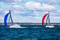 Douglass and Conde fought it out for the Senior Helm title during the VX One Winter Nationals 2025 at the Royal Queensland Yacht Squadron © Andrew Snell / @SailorGirlHQ