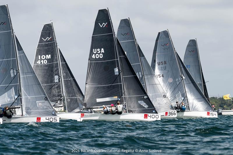 VX One fleet at the Bacardi Invitational Regatta - Bacardi Invitational Regatta  - photo © Anna Suslova Media