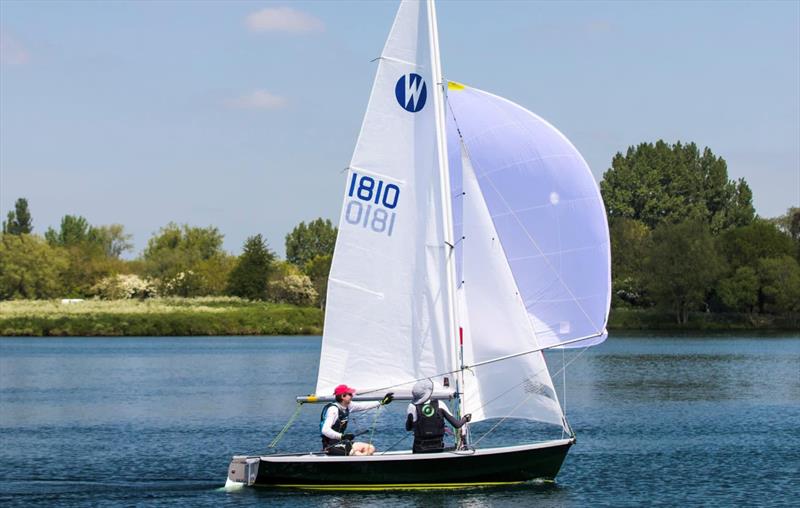 The winning team in the Wanderer Inlands at Cotswold SC photo copyright Ray Workman taken at Cotswold Sailing Club and featuring the Wanderer class