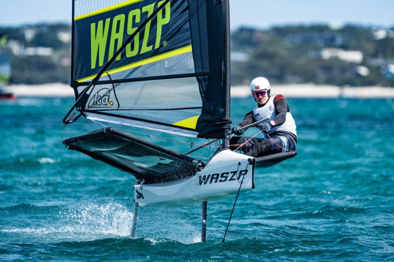 WASZP Games Final Day photo copyright FSR Media House taken at Sorrento Sailing Couta Boat Club and featuring the WASZP class