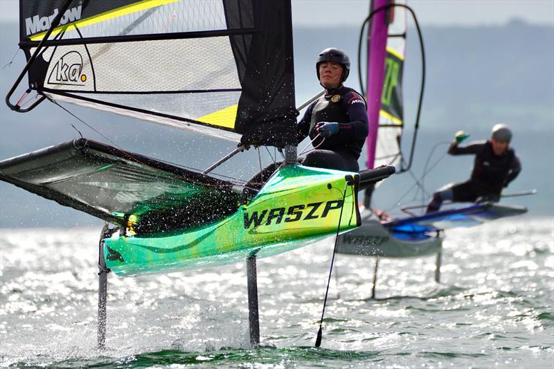 Inaugural WASZP GP at Parkstone - photo © Nici Hoyle