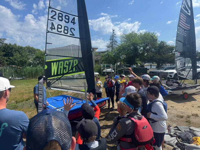Atlantic Coast Championships 2026 at Toms River Yacht Club photo copyright FoilFast taken at Toms River Yacht Club and featuring the WASZP class