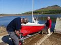 © Nik Lever John Hughes and John MacDonald during the Dovestone Sailing Club Open Day © Nik Lever