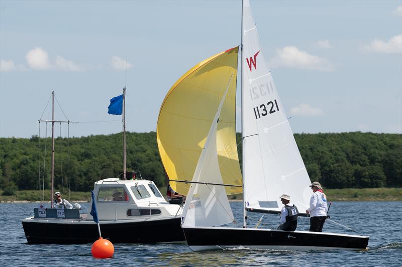 McNamara and Townsend - champions again in the Wayfarer Nationals at Grafham Water - photo © Paul Sanwell / OPP