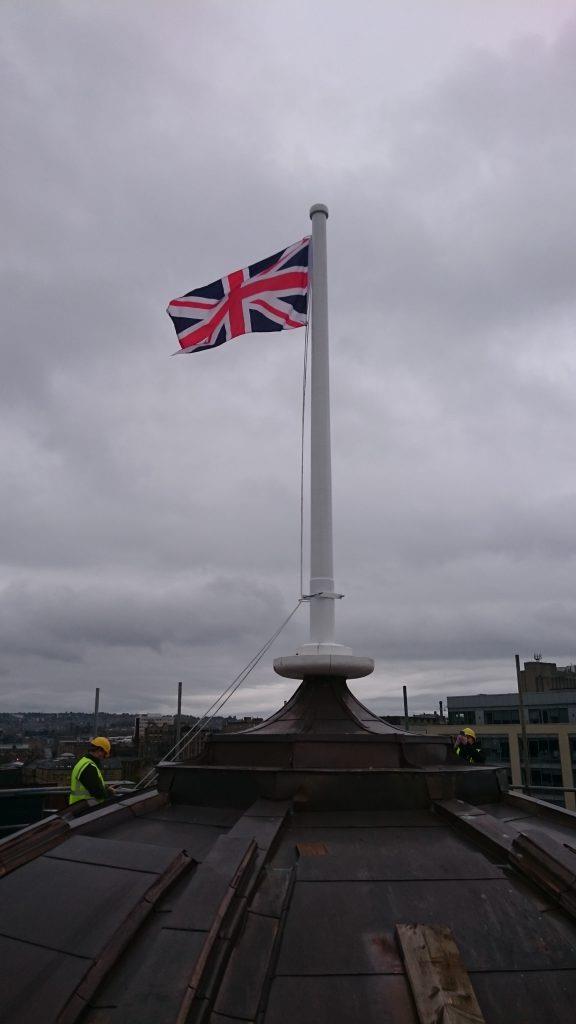 The Wooden Flagpole Company constructs using West System epoxy photo copyright Wessex Resins & Adhesives taken at  and featuring the  class