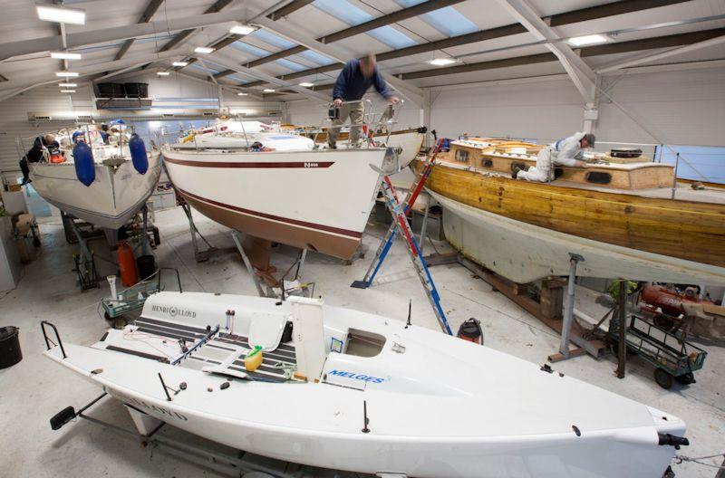 Repairs and renovations at Suffolk Yacht Harbour all benefit from West System epoxy resin - photo © Epoxycraft