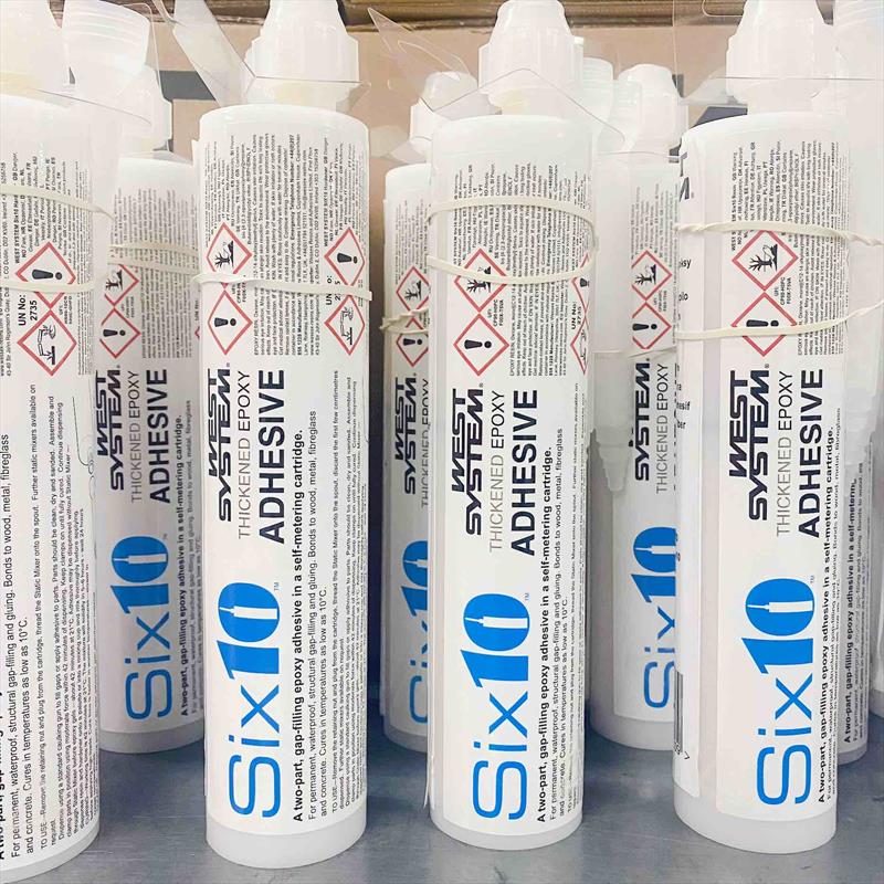 WEST SYSTEM Six10® Thickened Epoxy Adhesive photo copyright Wessex Resins & Adhesives taken at  and featuring the  class