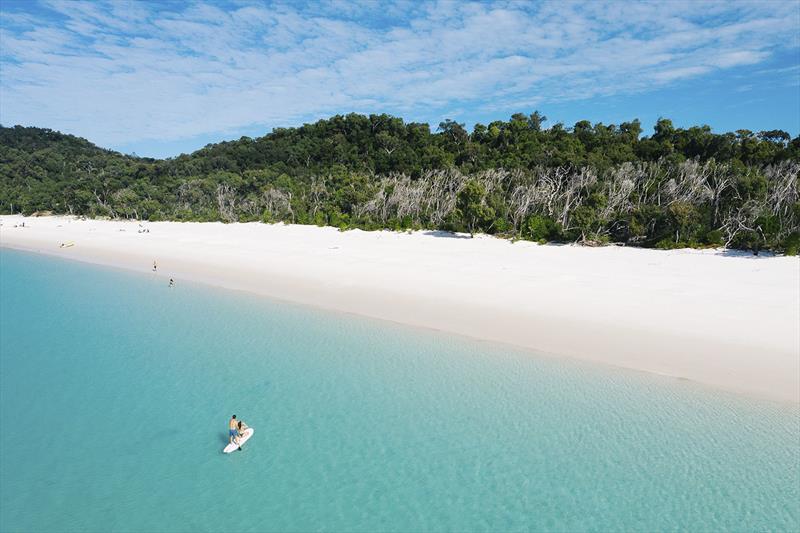 Whitehaven Beach photo copyright Whitsunday Rent A Yacht taken at  and featuring the  class