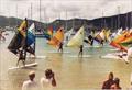 Windsurf competition during Antigua Sailing Week 1982 &copy; ASW