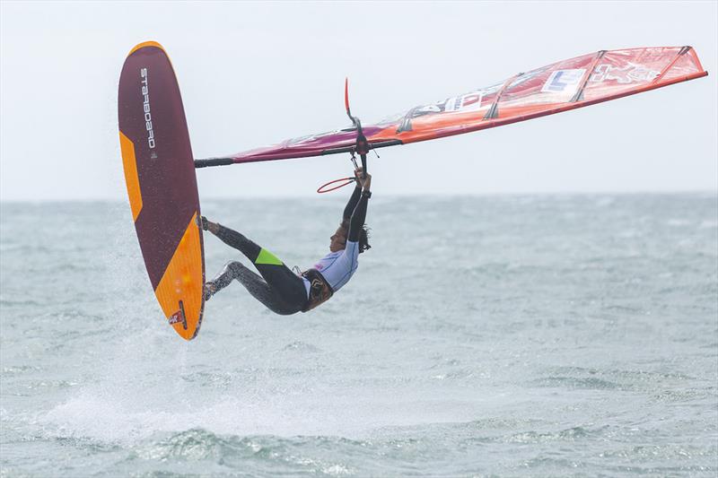 Lennart Neubauer wins the junior division - EFPT Las Dunas Costa Brava 2019 photo copyright Job Vermeulen taken at  and featuring the Windsurfing class