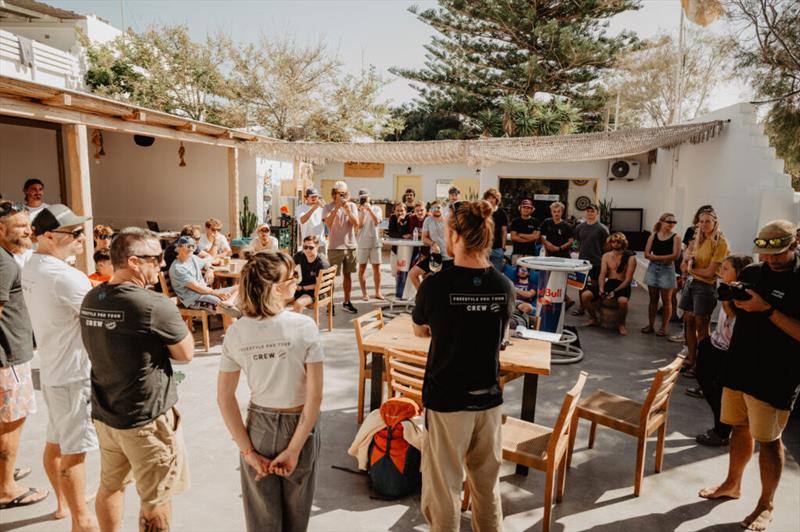 The freestyle family reunited in Naxos - 2025 Freestyle Pro Tour Naxos - Day 1 - photo © PROtography Official