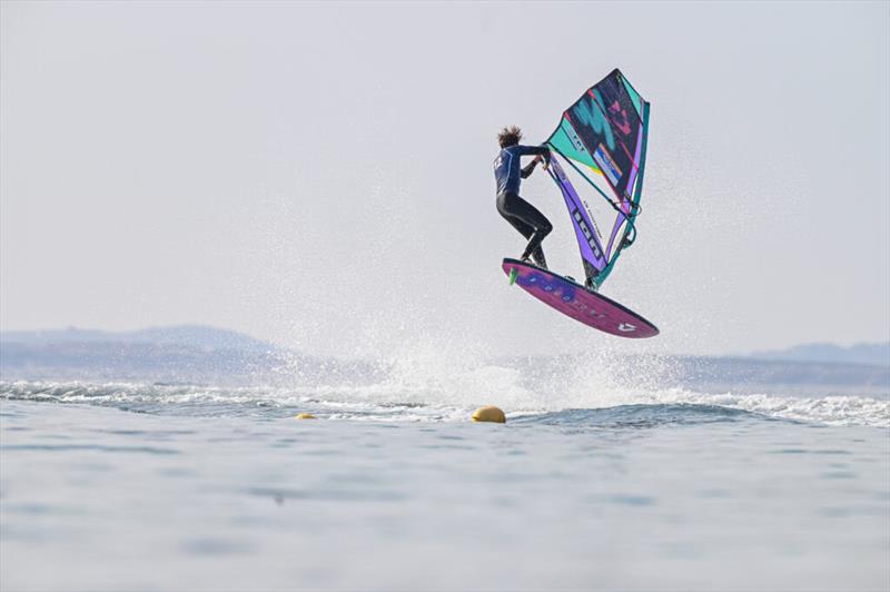 Eugenio Marconi's Cana Brava - reminiscent of his Duotone teammate Foivos Tsoupras - 2025 Freestyle Pro Tour Naxos - Day 1 - photo © PROtography Official