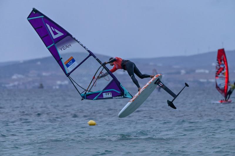 Mr Dudu showed he'll be a contender to keep a close eye on in the Foilstyle discipline in the future - 2025 Freestyle Pro Tour Naxos - photo © PROtography official