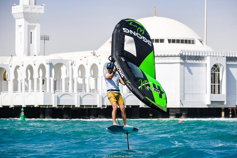 Foiling sailing comes to Jeddah photo copyright Martina Orsini taken at Jeddah Yacht Club and featuring the Wing Foil class