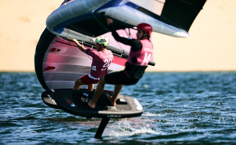Mathis Ghio [FRA] racing - Wingfoil Racing World Cup 2025 - photo © IWSA media / Robert Hajduk