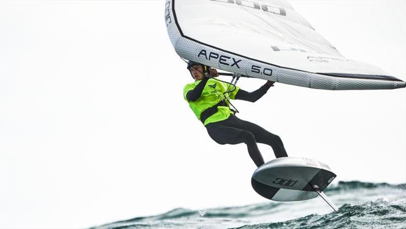 Kosta Gladiadis (NZL) topped qualifying after winning seven of 16 races - 2025 Youth Worlds - Portugal - October 2025  - photo © IWSA / Robert Hajduk