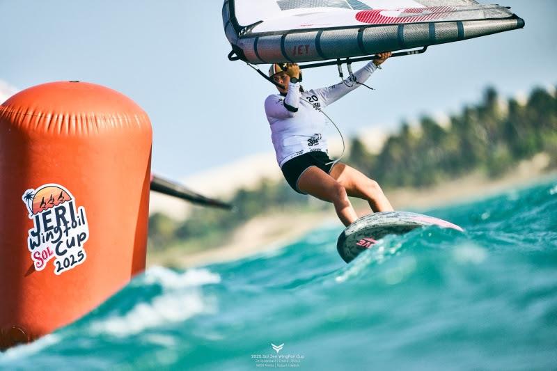 Young Azzurra, excellent performance for Maddalena Spanu at the Wingfoil Racing World Cup in Brazil photo copyright Yacht Club Costa Smeralda taken at  and featuring the Wing Foil class