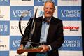 Jim Page of Astralita accepting Overall Winner - Cowes Week 2025 © Paul Wyeth / www.pwpictures.com