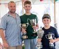 Champions Andrew, Stanley and Max Hewitt - Yachting World Dayboat Week at Falmouth © Wendy Davies