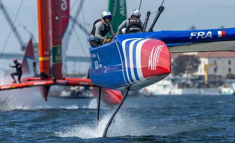 France SailGP team in Los Angeles photo copyright Simon Bruty for SailGP taken at  and featuring the  class